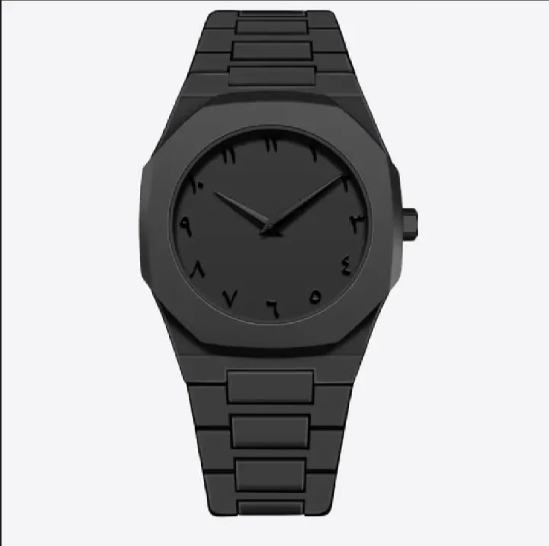 Black Arabic aura watch for man