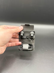 Black AKG handfree