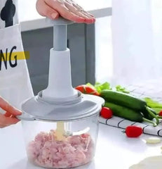 Manual food chopper