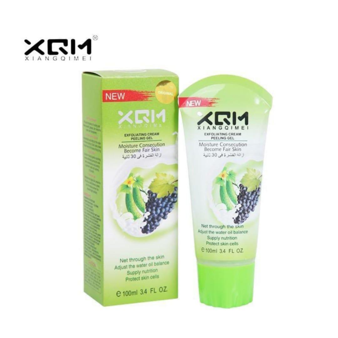 Brightening & whitening face & body scrubbing gel